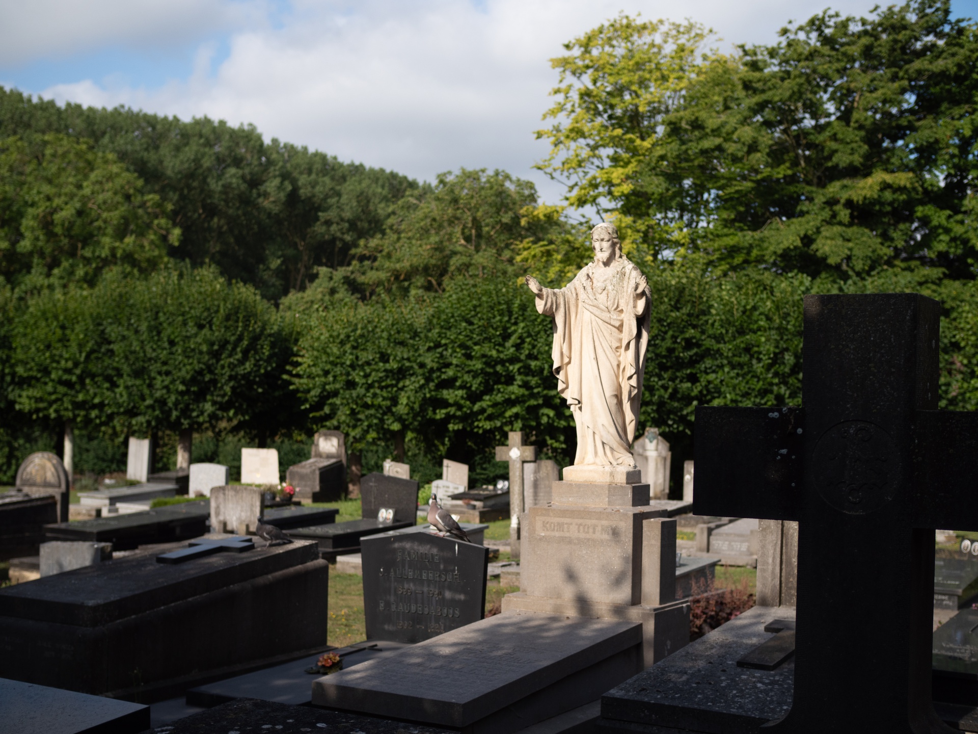 Cemetary in Damme