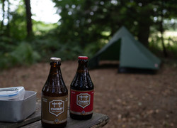 Camping in the countryside between Ghent and Antwerp